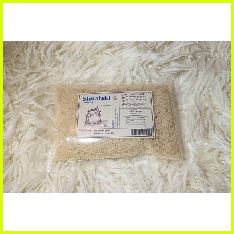 ♞Shirataki/Konjac Dried Rice (100g) | Shopee Philippines