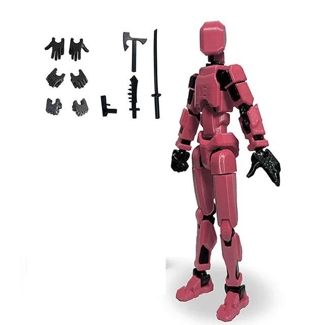 Titan Robot Action Figure 3D Printed with Full Articulation for Stop ...