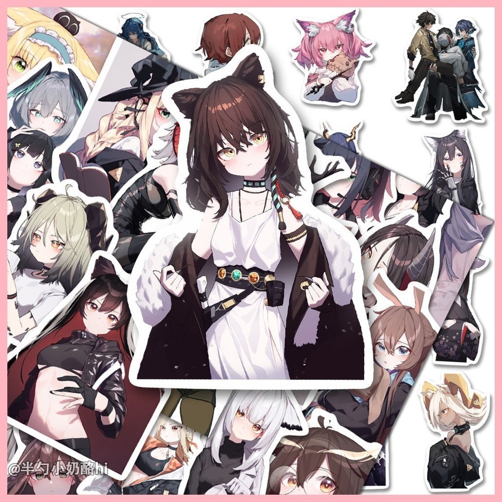 Stickers Waterproof Muelsyse Texas Surtr Skadi | Shopee Philippines
