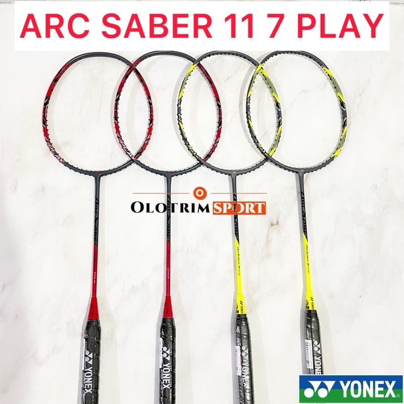Yonex ARC SABER 11 7 PLAY ArcSaber Badminton Racket Original Shopee
