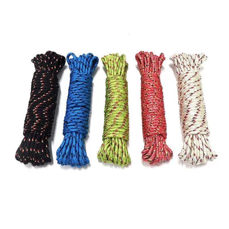 Tent Rope Tali Khemah Camping Rope 10m Nylon Rope Tali Nylon ...