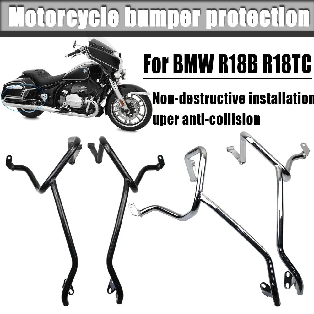 Fit For BMW R18B R18TC 2021 2022 Highway Engine Guard Motorcycle Crash ...