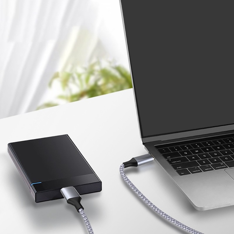 GOO 5Gbps Hard Drive Cable Type C Male to MicroB Data Sync and Charging ...