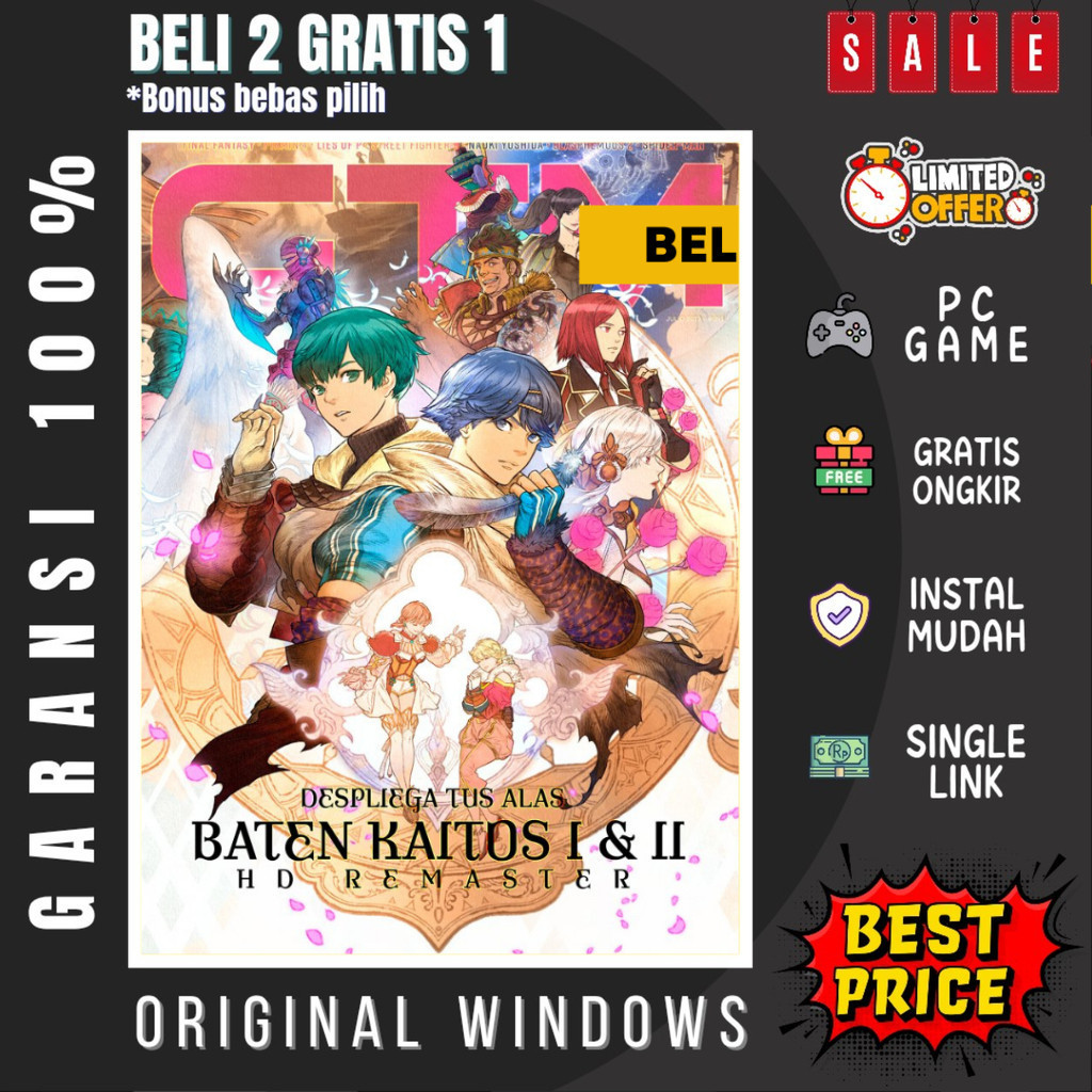 Baten KAITOS I AND II HD REMASTER - PC GAME - LAPTOP GAME - PC GAMES ...