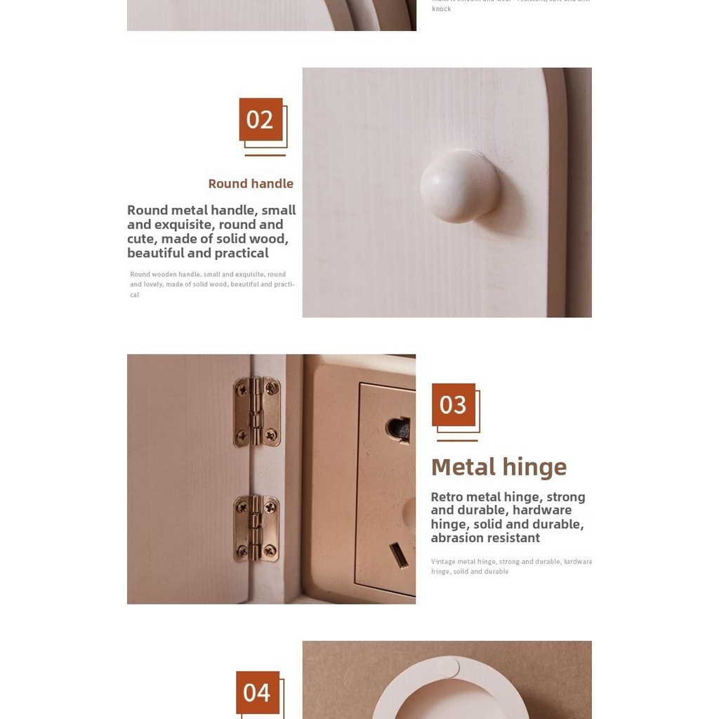 Solid Wood Switch Socket Protective Cover-Anti-Electric Shock ...