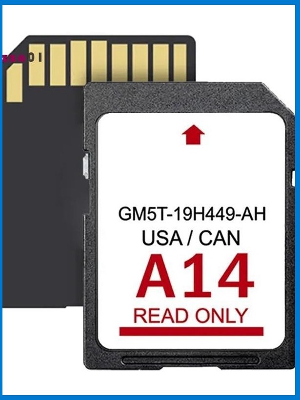 Latest 2023 A14 Navigation Card GM5T-19H449-AH Maps Card for GPS Map ...