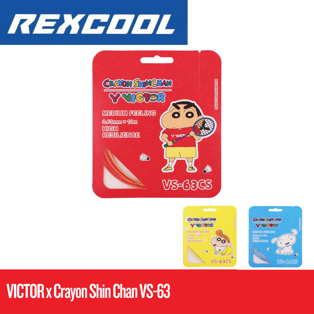 VICTOR X Crayon Shin Chan VS-63 Badminton String | Shopee Philippines