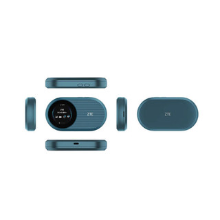 ZTE U10S Pro Blue, 4G LTE Mobile Wi-Fi 6, enrutador portátil, conecta 32 dispositivos, 3000 mAh, 10 horas de duración de la batería, compatible con todas las redes