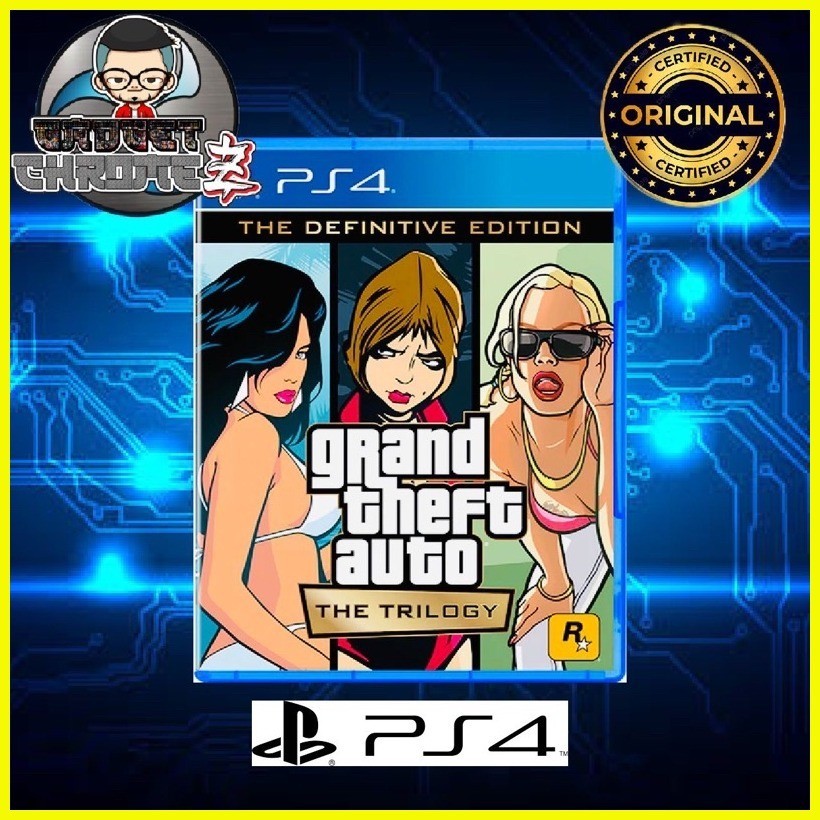 Gta The Trilogy The Definitive Edition Ps4 Nintendo Switch Game Brandnew Shopee Philippines 0783