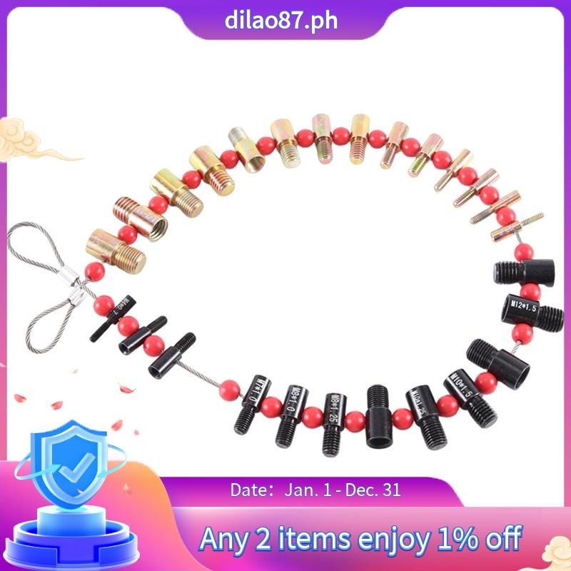 Nut & Bolt Thread Checker Nut and Bolt Checker Set Carbon Steel Nut and ...