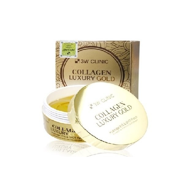 3W Clinic Collagen Luxury Gold Hydrogel Eye and Spot Patch 90g x2pack(Skincare/Eye Treatment