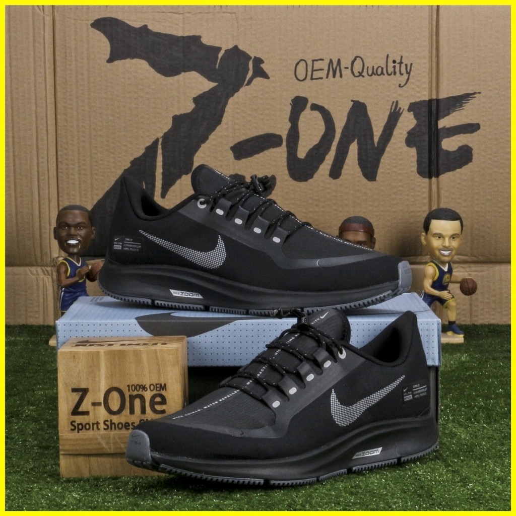 Nike Air Zoom Pegasus 35 RN SHLD Running Shoes For Men Black Shopee Philippines