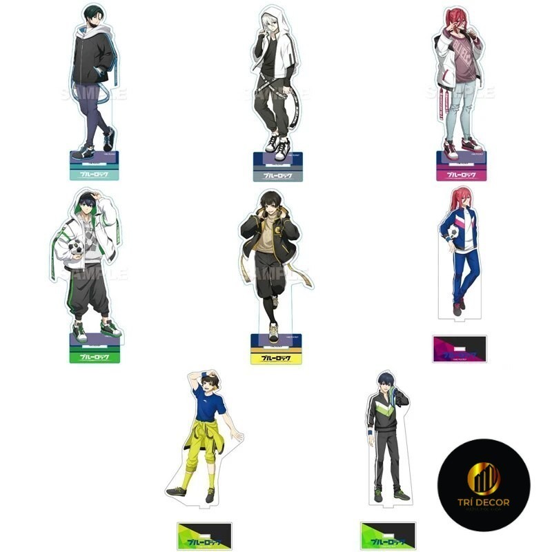 Model Standee Blue Lock Isagi Nagi Meguru Chigiri Reo Sae Itoshi Rin ...