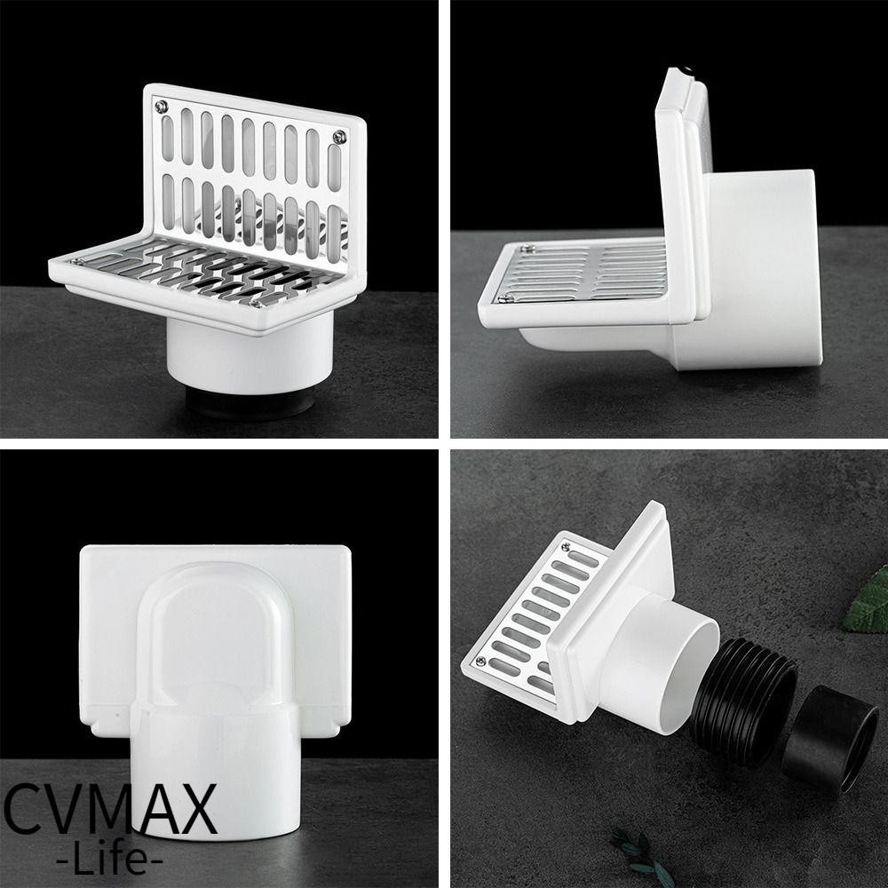 CMAX Roof Side Row Floor Drain, Antiblocking Downpipe Strainer Gutter