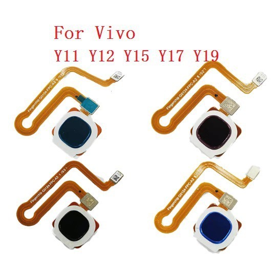 Fingerprint For Vivo Y11 Y12 Y15 Y17 Y19 Home Button Sensor Flex Cable ...