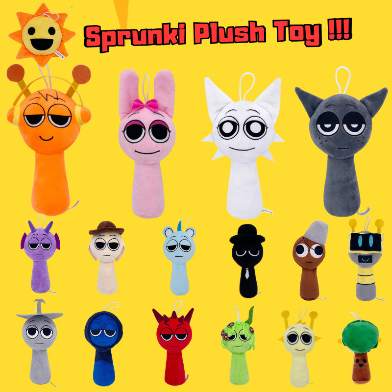 Sprunki Plush Toy Sprunki Incredibox Game Figure Plush Toy Gifts for ...