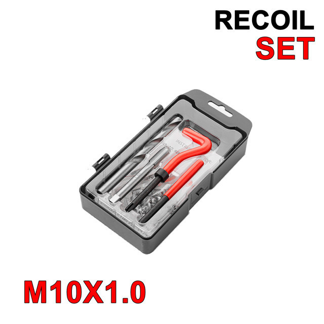 Recoil Set M10X1.0 Thread Helicoil M10 Drat Bolt Repair Verbos Lock ...