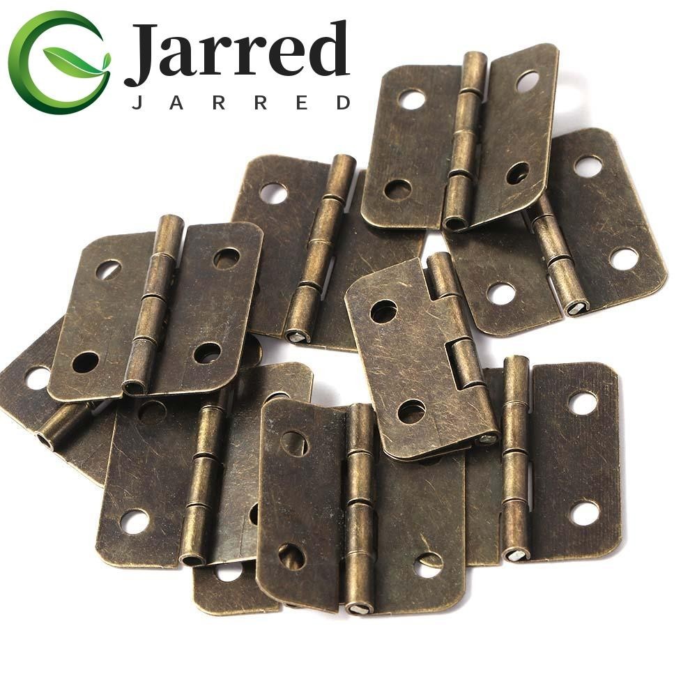 JARRED Door Hinges Iron Retro with Screws for Furniture Wooden Box