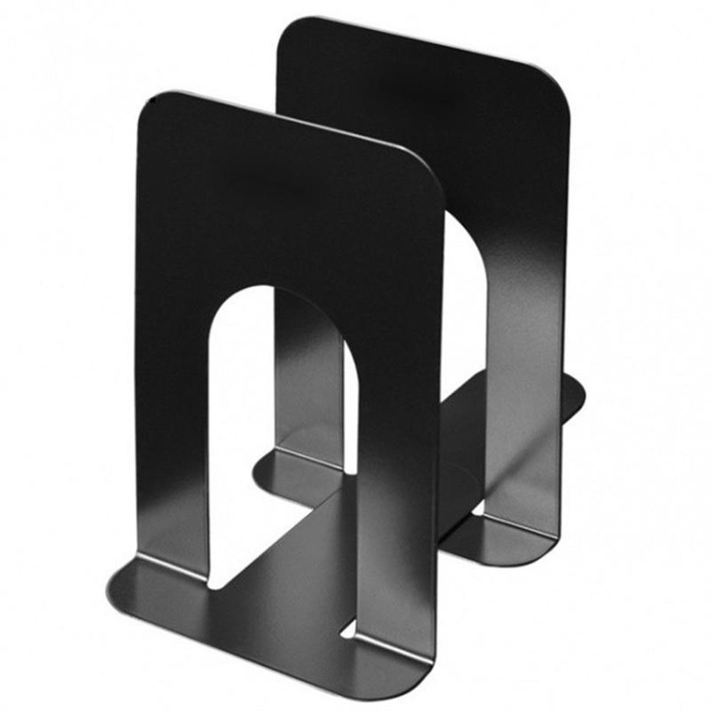 2pcs Metal Bookends Book Stand Book Stopper Bookend Book End Stand