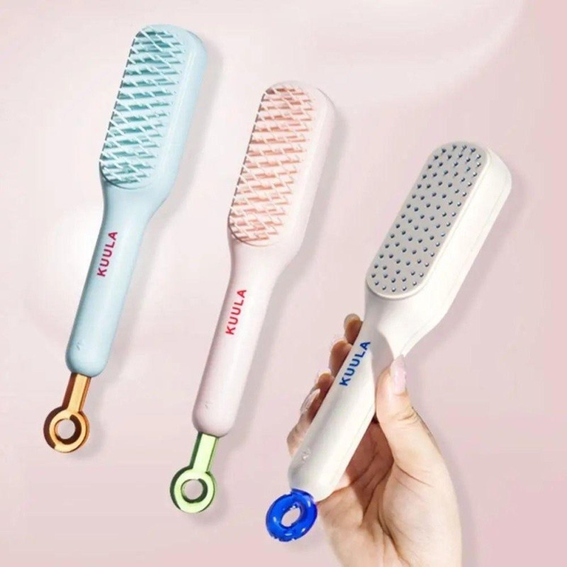 Telescopic Comb Rotating Magic Comb Suitable For Long Hair Anti-Static ...