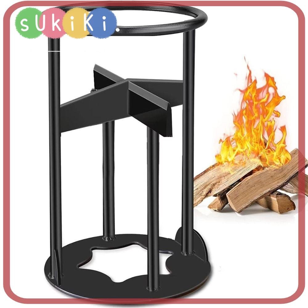 SUKIKI Firewood Kindling Splitter, Manual Log Splitting Tool Wood ...