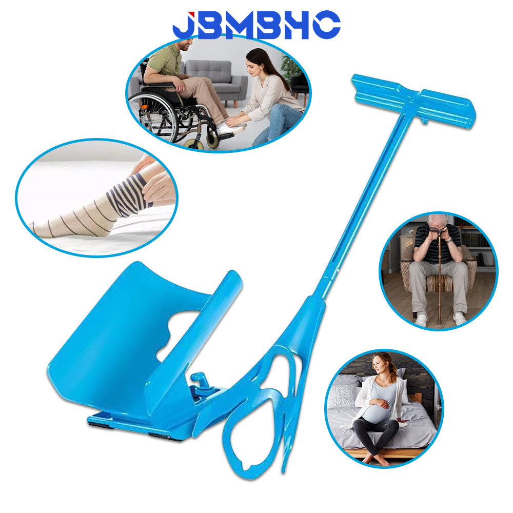 1 Set Sock Threader Sock Aid Kit Sock Wearing Helper Slider for Elderly ...