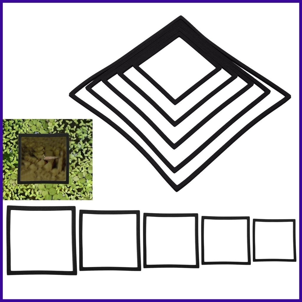 Schwimmender Pflanzenzaun Für Aquarium - Silikon Futterring Für Schwimmpflanzen