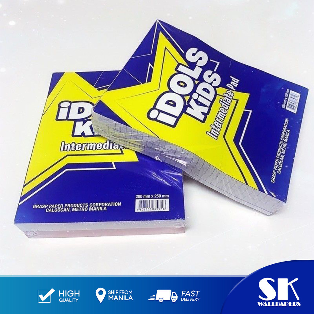 SK Wall Intermediate Pad Paper School Supplies Sold per Pad | Shopee ...