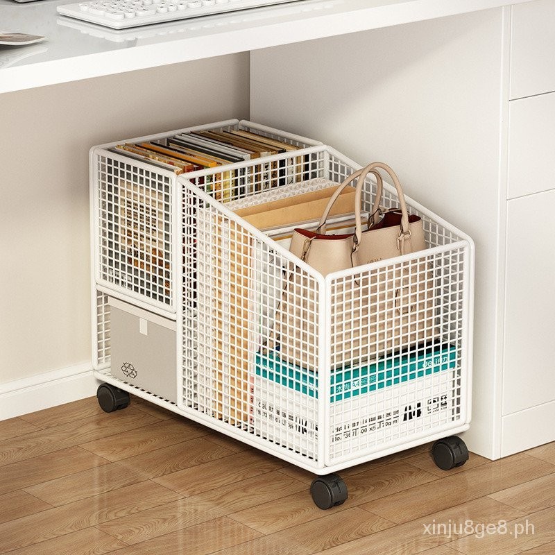 OvO [in stock] Bookshelf Removable Under Desk Schoolbag Rack Desk ...
