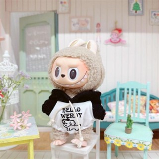 RALPH1 Labubu Time Clothes, Doll's Clothes Puppy&Cat 17cm Cotton Doll's ...