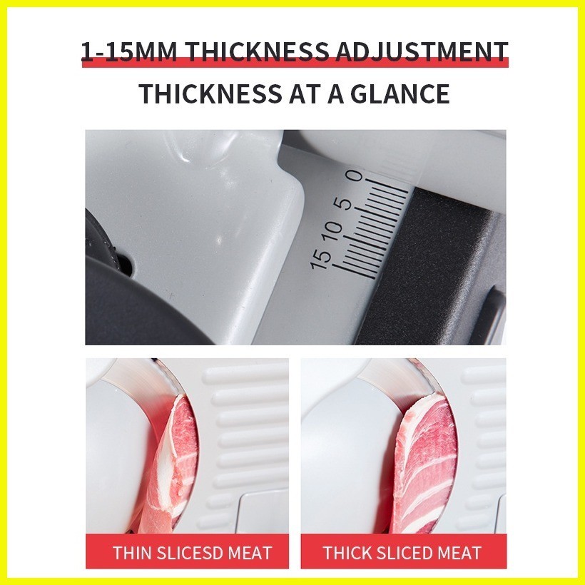 ♞Stainless Steel Electric Meat Slicer Multifunction Food Cutter Slicers
