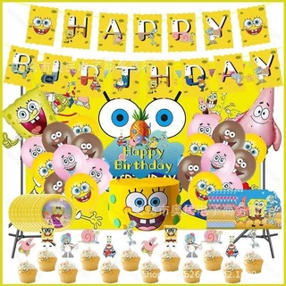 Shop spongebob birthday theme for Sale on Shopee Philippines