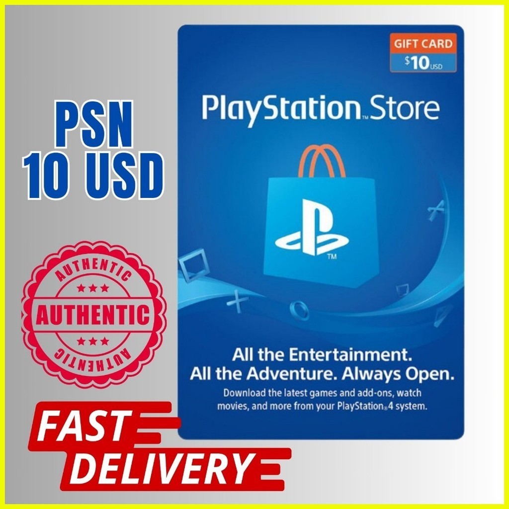 Psn 10 clearance usd