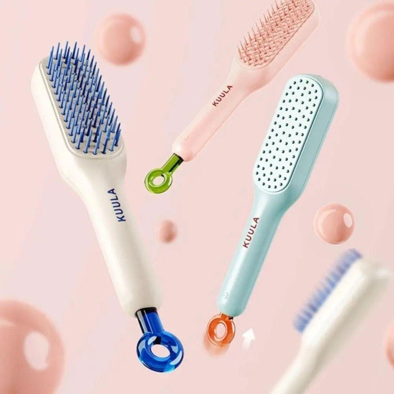 Telescopic Comb Rotating Magic Comb Suitable For Long Hair Anti-Static ...