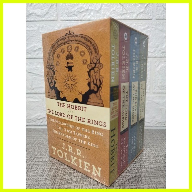 【hot Sale】 J R R Tolkien 4 Book Boxed Set The Hobbit And The Lord Of