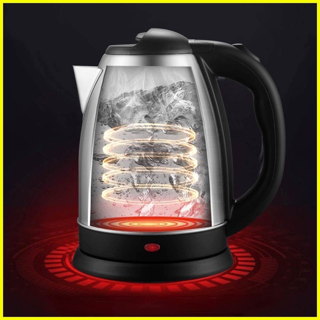 【hot sale】 2L Stainless Steel Fast Heating Waters Coffee Electric