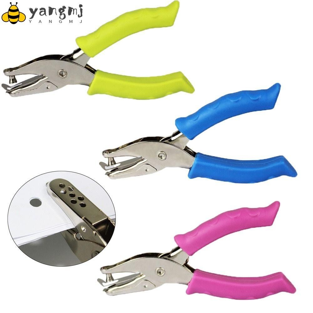 YANGMJ Single Hole Puncher, non-slip handle Round Hole Hole Punch ...