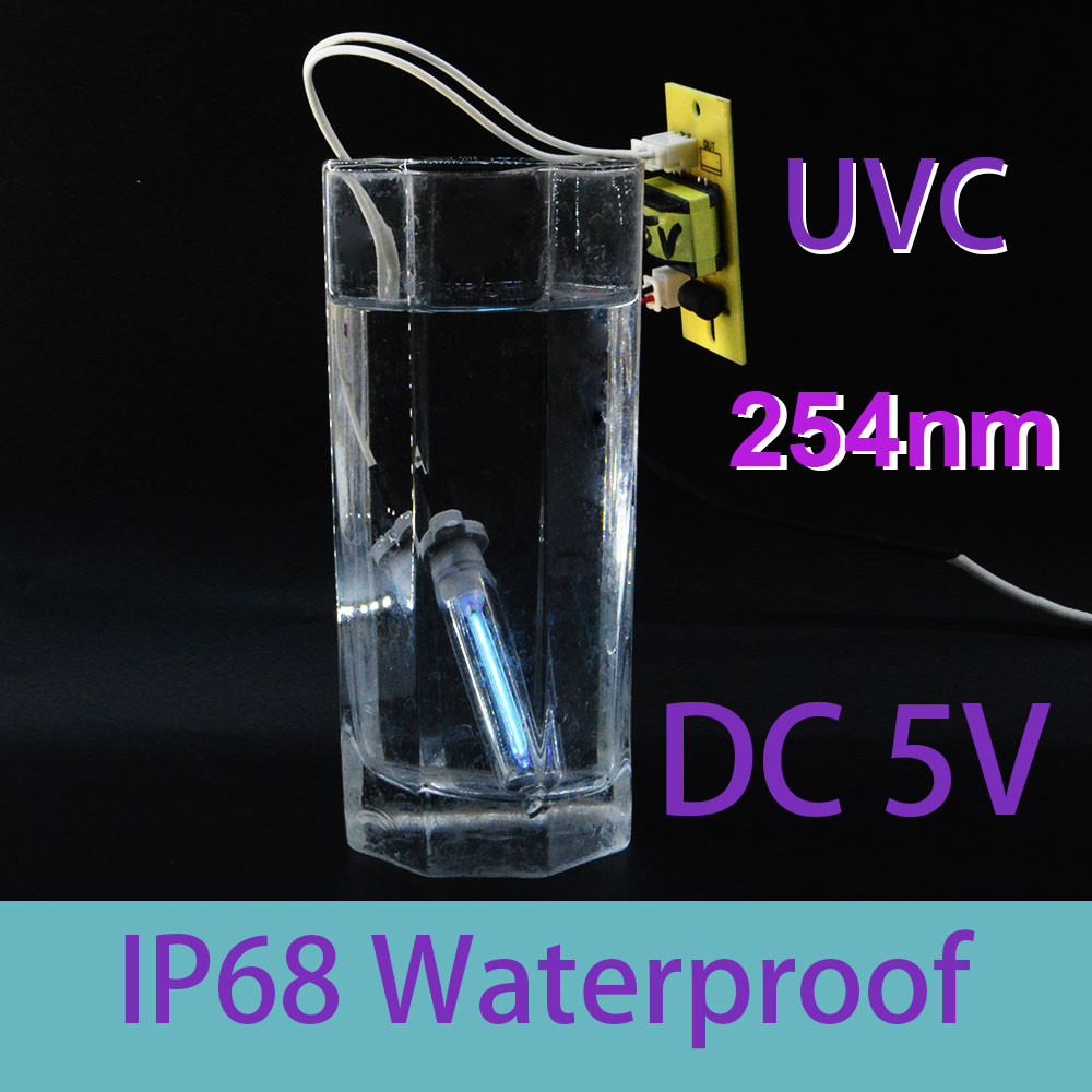 UV Lamp Tube Fish Tank Sterilization DIY Aquarium Accesories Waterproof