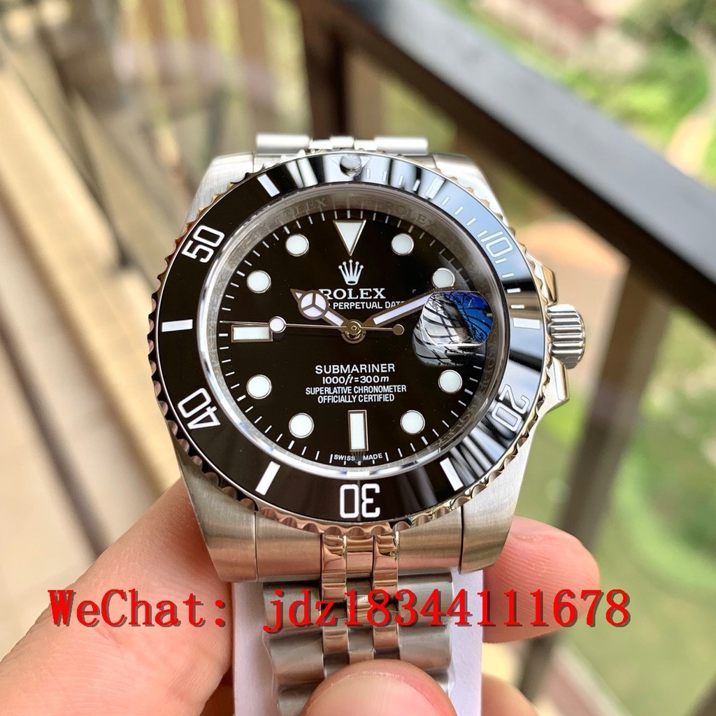 Rolex Submariner Blackwater Ghost Series Upgraded Version 5 Beads Steel ...