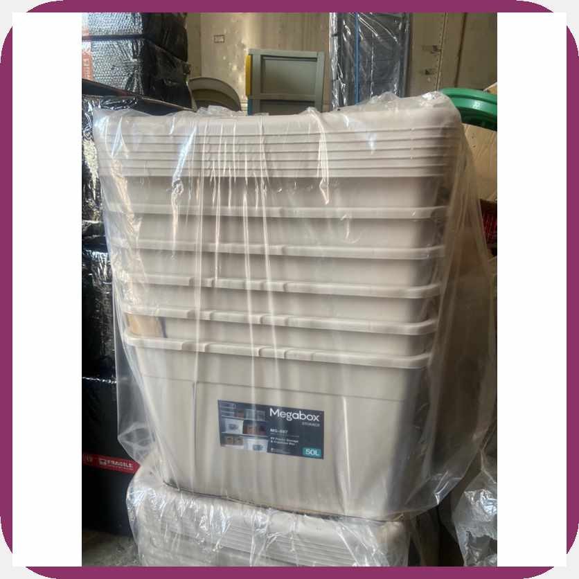 Megabox&D)Storage;T>Box.W#50]w#Liters | Shopee Philippines