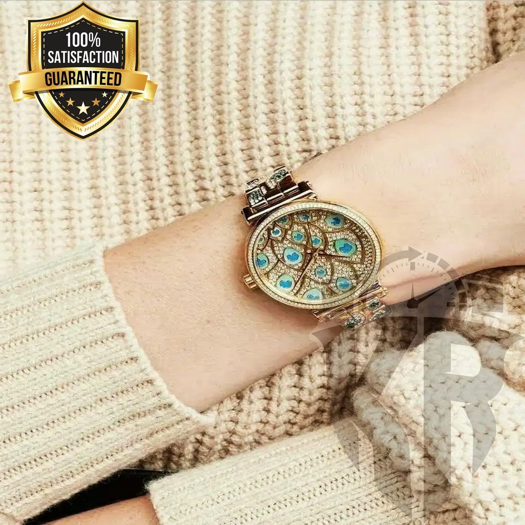 Michael kors peacock store watch