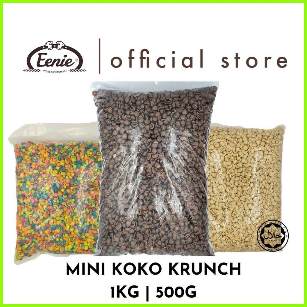 Mini Koko Krunch Chocolate Mini Rainbow Crunch White Crunch Chocojar ...