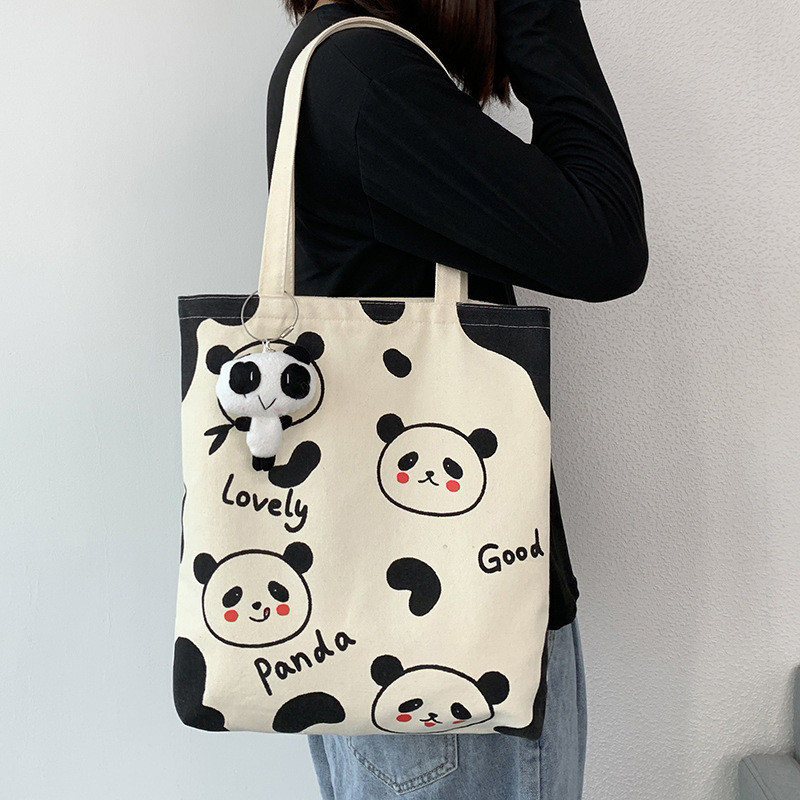 Korean Casual Simple Art Canvas Bag