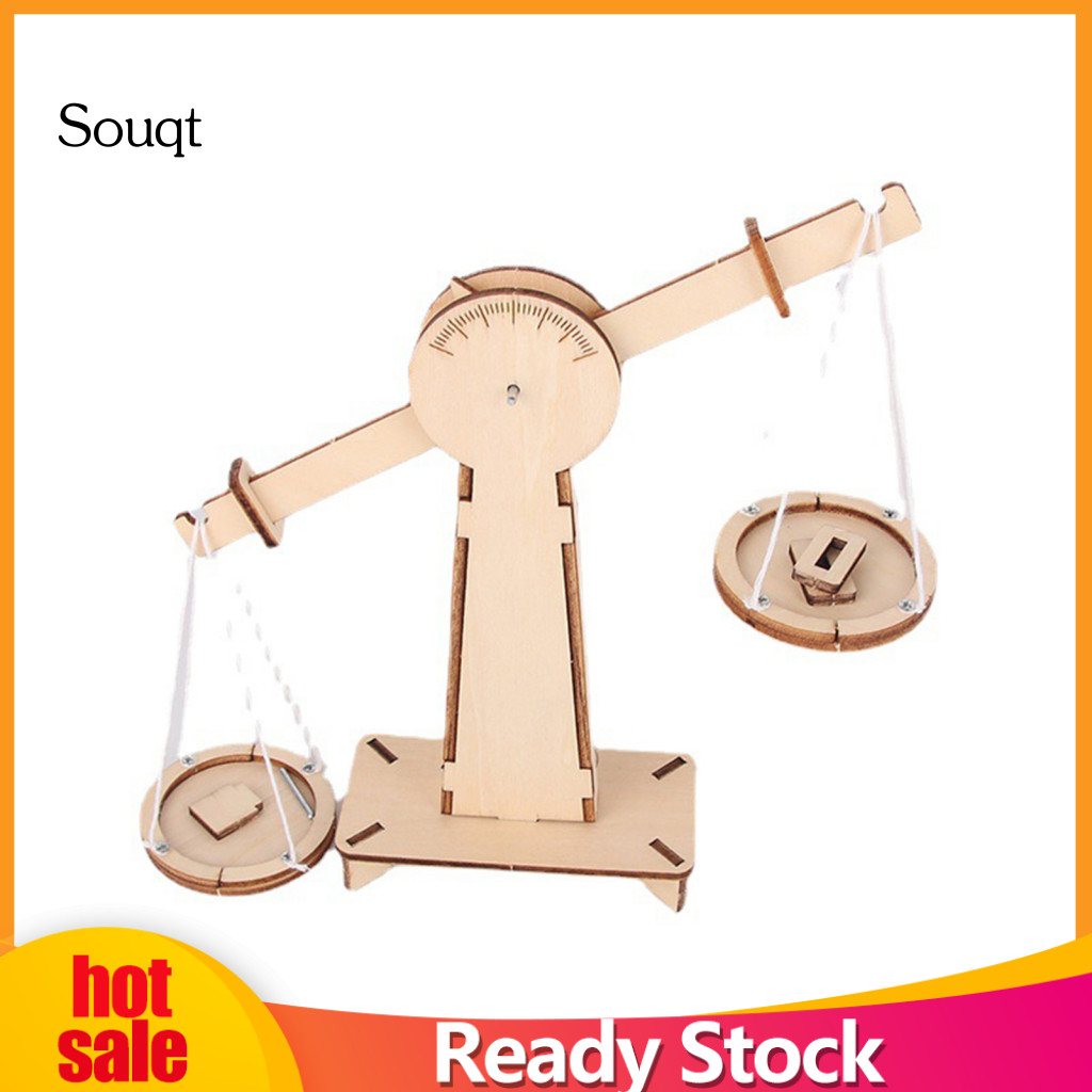 Balancing Scale Kits Interesting Math Learning Game Wood Children ...