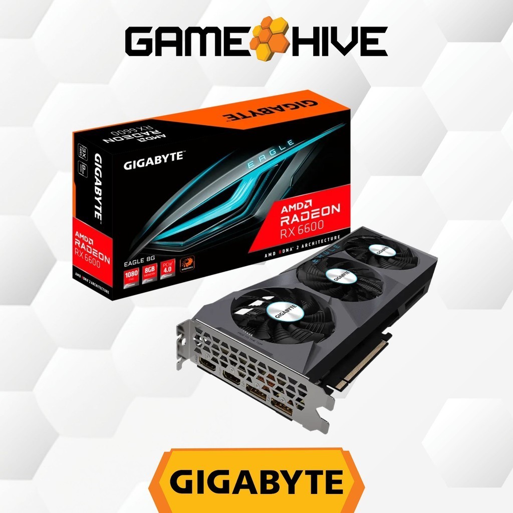 Gigabyte GV-R66EAGLE-8GD Radeon RX6600 Eagle 8GB GDDR6 128bit HDMI