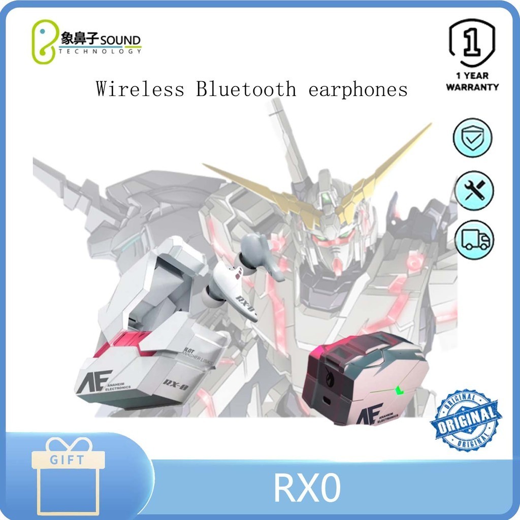 Gundam Co branded Wireless Headphones Mobile Warrior Gundam, Unicorn ...