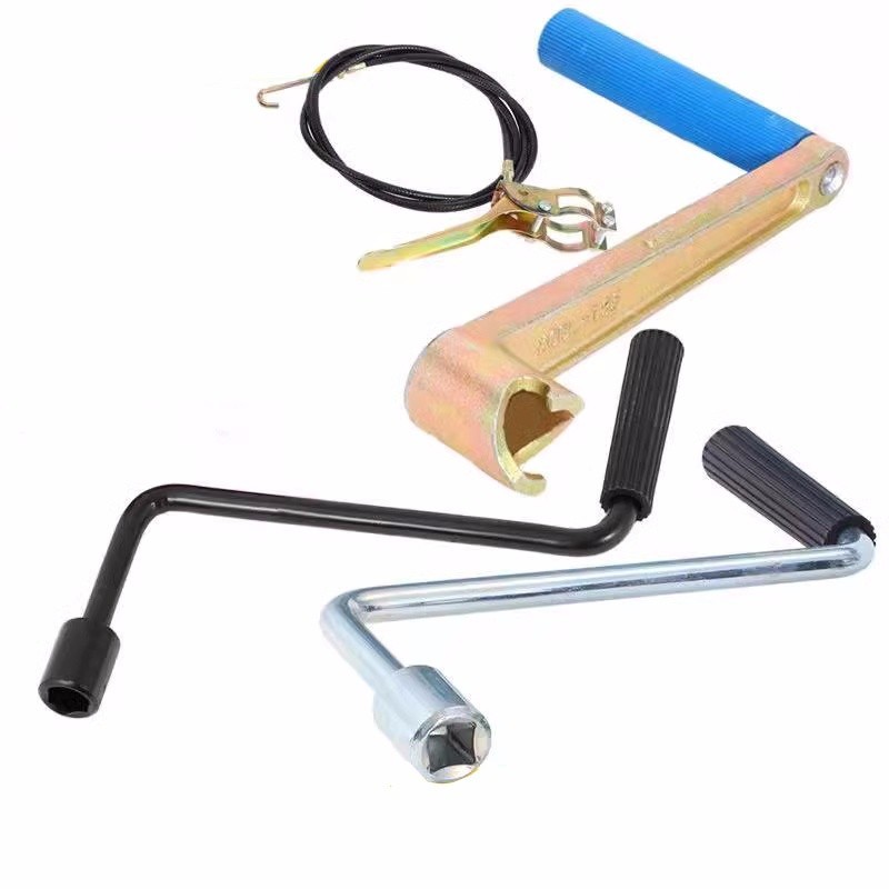Tiller Tractor Accessories Hand Starter Pull-free Starter Shake Handle ...