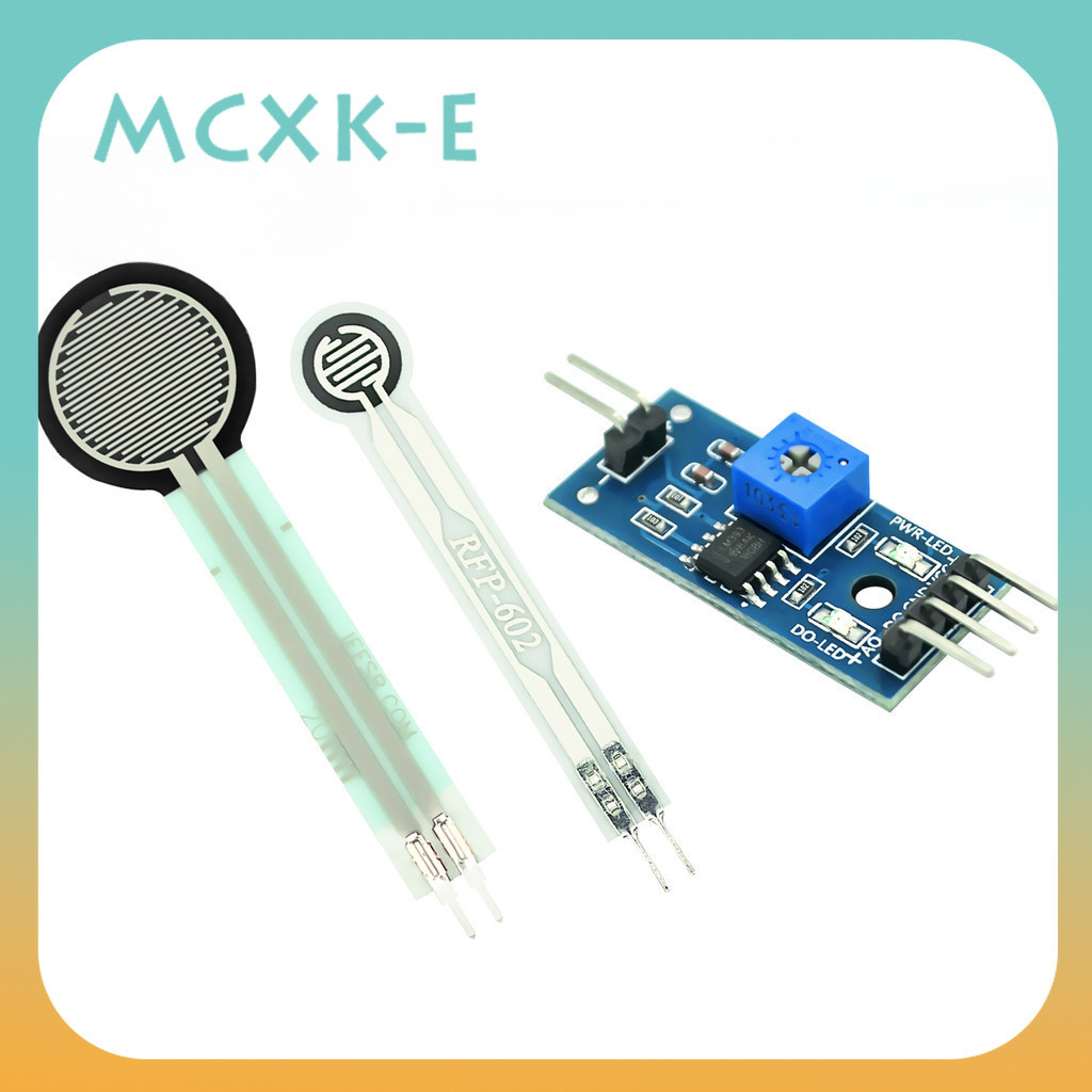 MCXK-E FSR402 Pressure Force Sensor FSR 402 RFP602 Sensitive Resistor ...