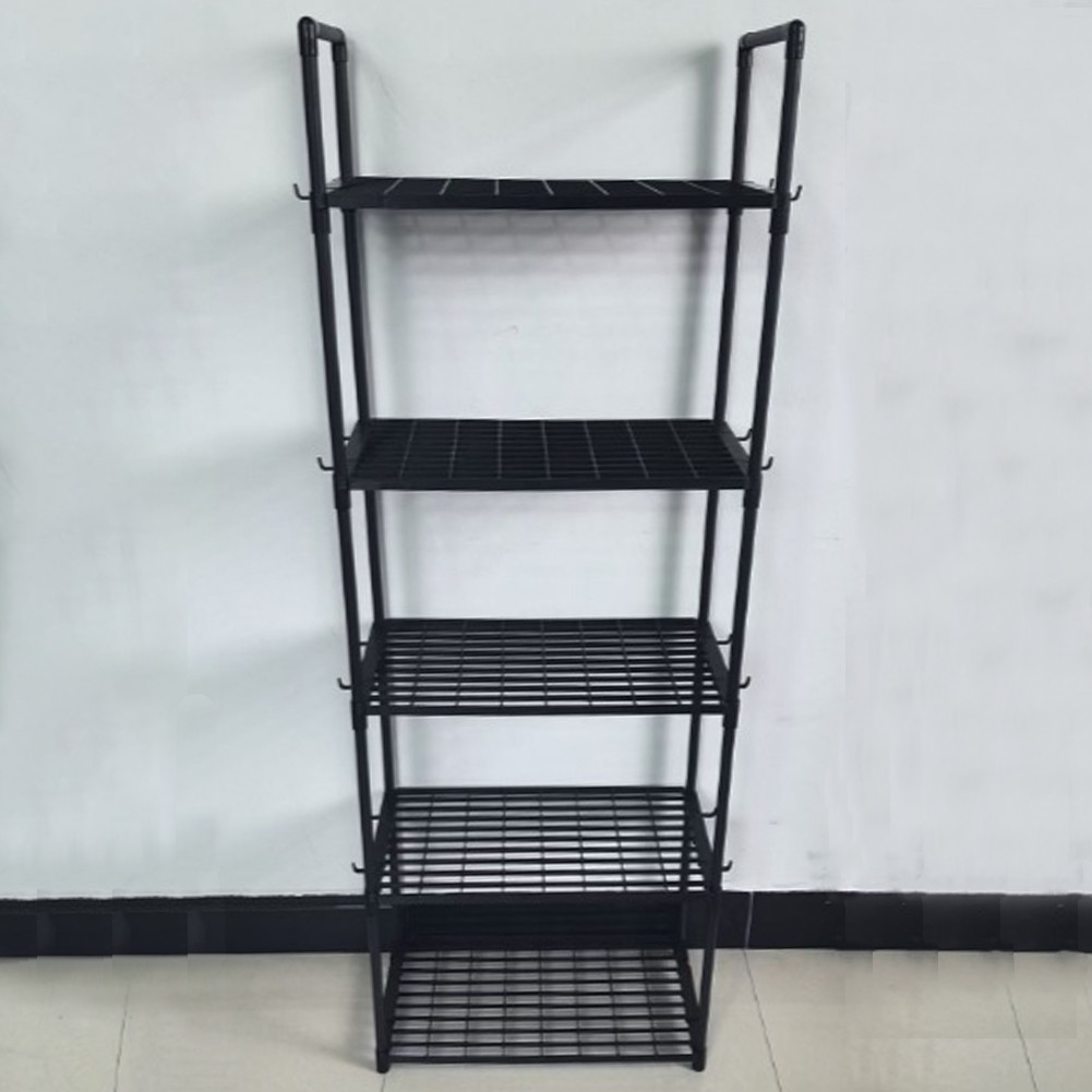 5 Tier Storage Shelves Heavy Duty Shelving Unit 66 Lbs Capacity Storage ...