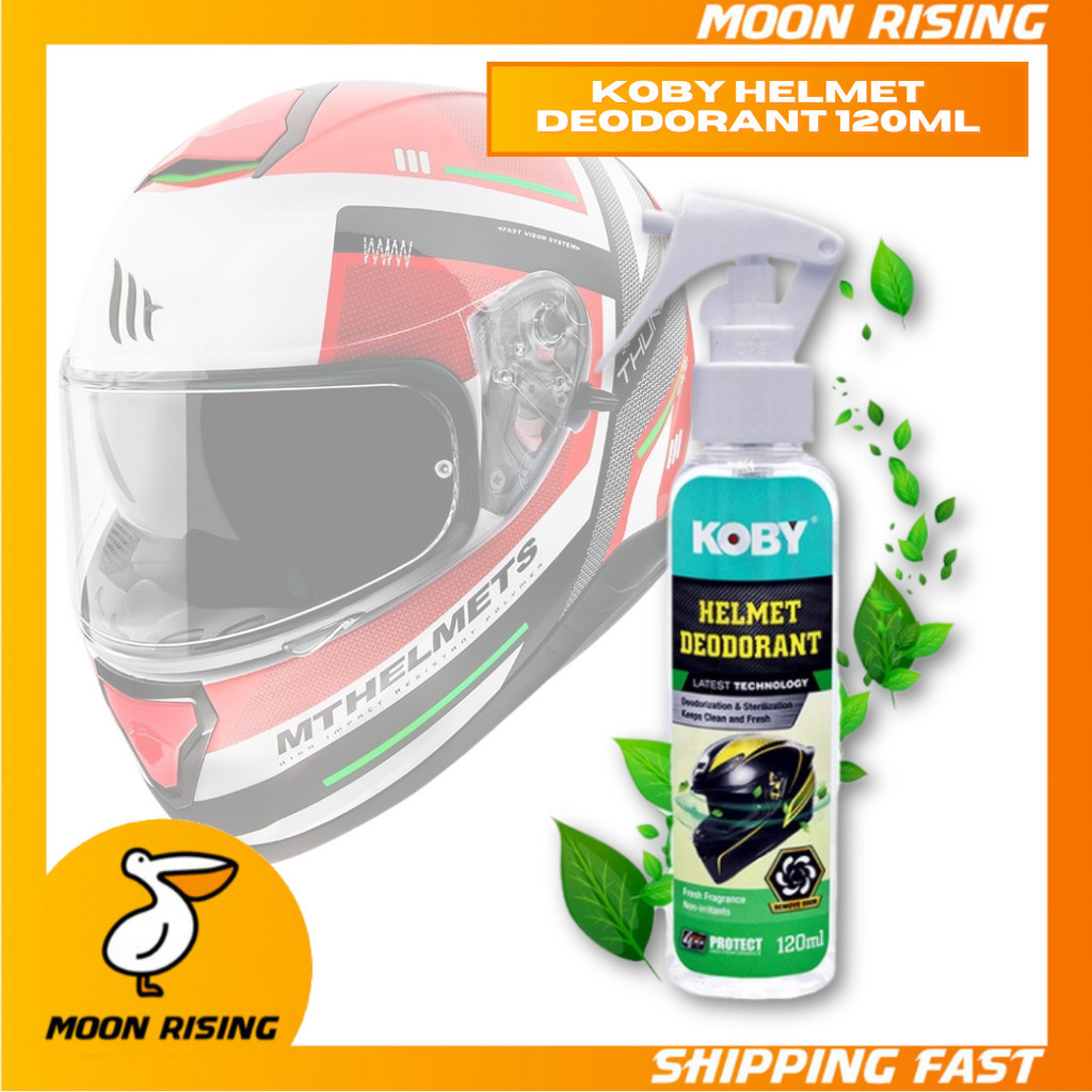 MOTO CARE ORIGINAL KOBY HELMET DEODORANT 120ML MOTORCYCLE CARE PRODUCTS